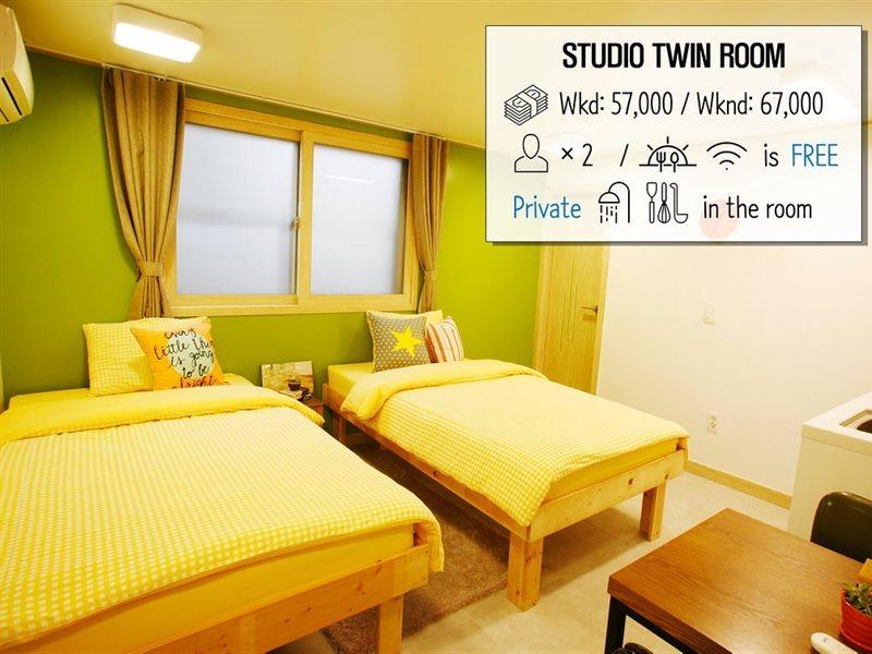 Lee & No Guesthouse Hongdae Seul Dış mekan fotoğraf